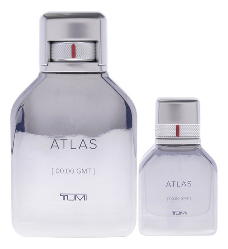 Conjunto De Presente Perfume Tumi Atlas Para Homens, 2 Unida - Imagem 2