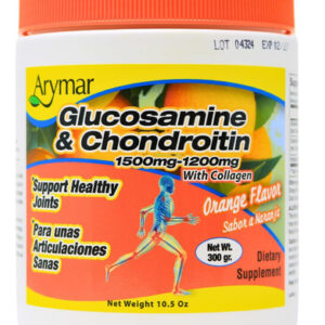 Suplemento Arymar De Glucosamina E Condroitina Em Pó 1500mg-