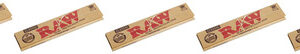 Papel De Enrolar Fino Raw Classic King Size, 5 Pacotes, Marr