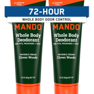 Desodorante Mando Whole Body Para Homens 72h Odor Control 90