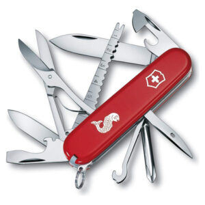 Canivete De Bolso Victorinox Fisherman Red 91 Mm Com 18 Funç