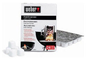 Grill Fire Starter Weber, Pacote Com 24