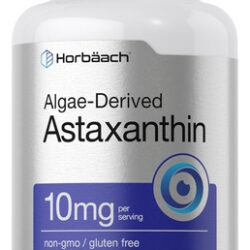 Suplemento Horbaach: Astaxantina 10 Mg, 60 Cápsulas Gelatino