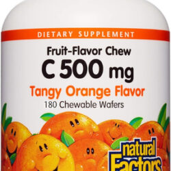 Fatores Naturais De Vitamina C Mastigável 500 Mg Para Crianç