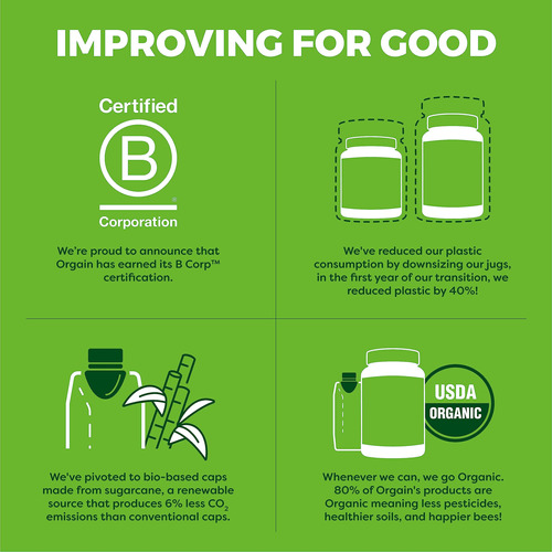 Suplemento Orgain Organic Greens + 50 Superfoods Immunity Up - Imagem 8