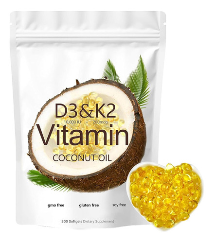Suplemento Sirdika D3 K2 Vitamina 10000 Ui Em Cápsulas
