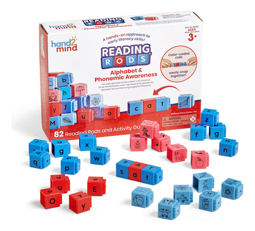 Reading Rods Hand2mind Alphabet & Phonemic Awareness Kids