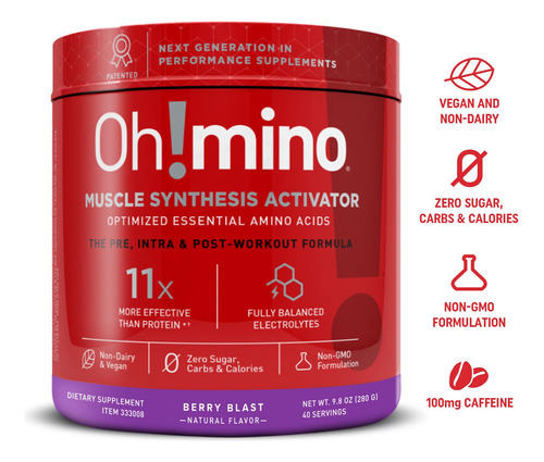Suplemento De Treino Oh! Mistura Energética De Aminoácidos 2 - Imagem 7