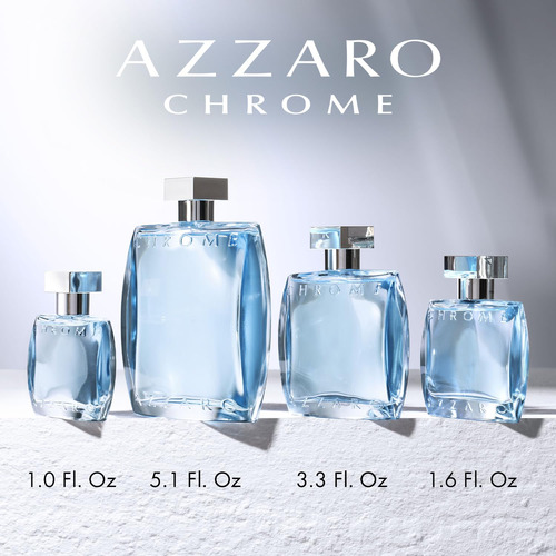 Perfume Masculino Azzaro Chrome, Cítrico Aquático, Amadeirad - Imagem 5