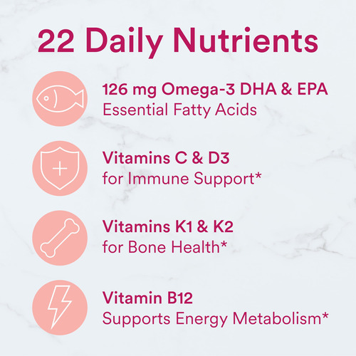 Gomas Multivitamínicas Smartypants Femininas, 240 Unidades - Imagem 4