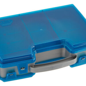 Caixa De Equipamento Grande De 2 Lados Plano, Cinza Metálico