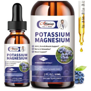 Suplemento Alliwise Potassium Magnesium Liquid 120 Ml (pacot