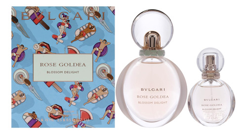 Perfume Bvlgari Rose Goldea Blossom Delight 75ml 2pc Gift Se