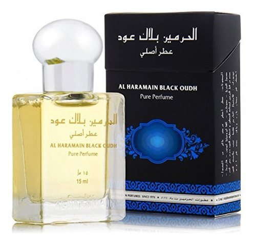 Perfume Al Haramain Black Oudh Oil Roll-on 15ml Para Homens