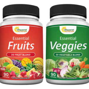 Suplemento Asquared Nutrition Frutas E Vegetais 90 Cápsulas