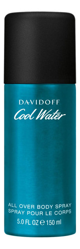 Spray Corporal Davidoff Coolwater Para Homens 150 Ml (pacote