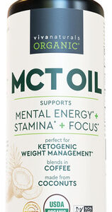 Suplemento De Óleo Mct Viva Naturals Organic 480ml Para Keto