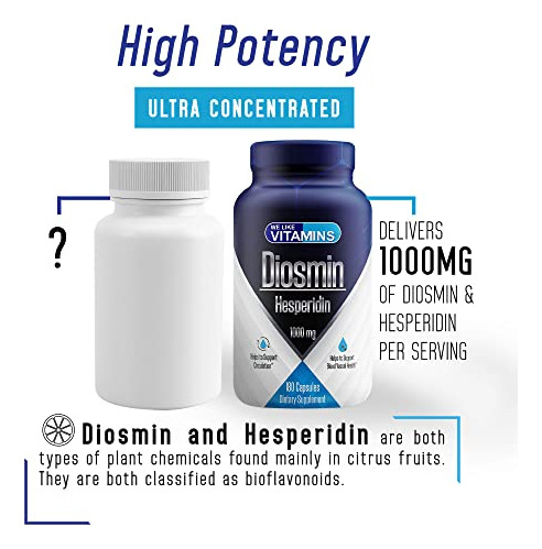 Suplemento Que Gostamos: Vitaminas, Diosmina, Hesperidina, - Imagem 9