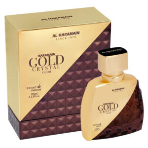 Perfume Al Haramain Gold Crystal Oudh Extrait 100ml
