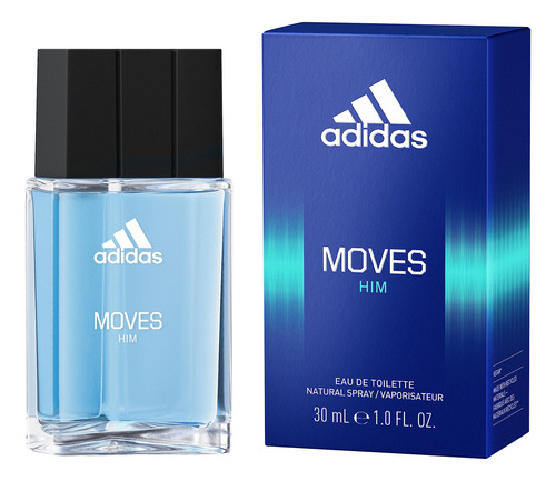 Perfume adidas Moves For Men Eau De Toilette 30ml - Imagem 4