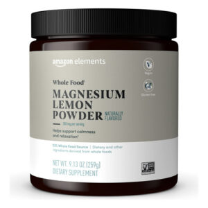 Suplemento Amazon Elements Whole Food Magnésio Em Pó