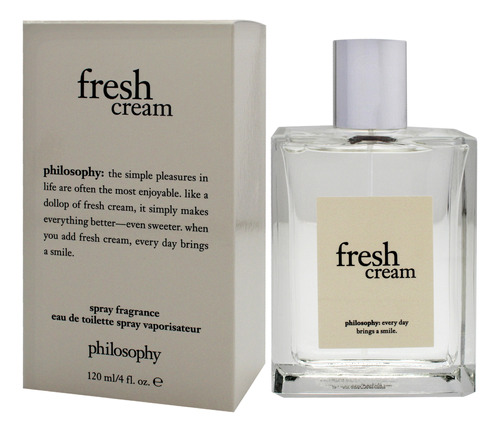 Perfume Philosophy Fresh Cream Edt 120ml Para Unissex - Imagem 3