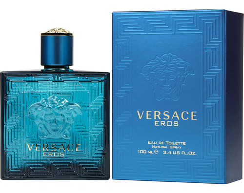 Perfume Versace Eros Edt Spray Para Homens 100ml