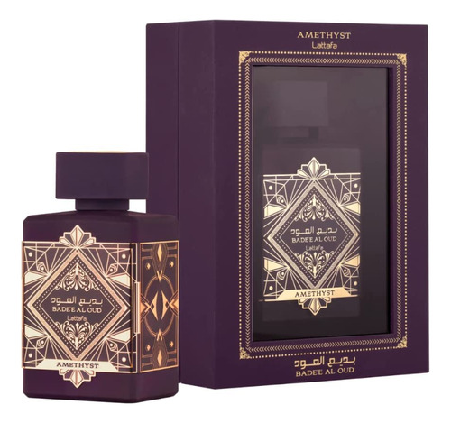 Perfume Lattafa Bade"e Al Oud Amethyst Edp 100ml Com Caixa D - Imagem 6