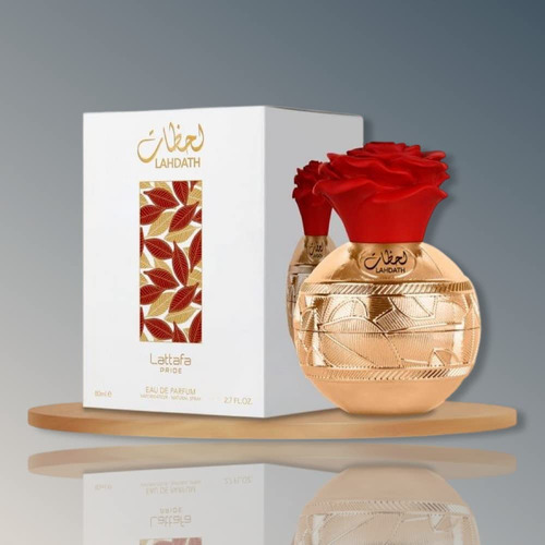 Perfume Lattafa Perfumes Lahdath Eau De Parfum 80ml Unisex - Imagem 2
