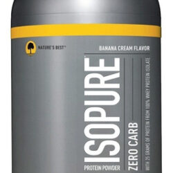 Suplemento en pó Isopure Proteína sabor banana cream x 1.36kg