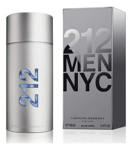 Perfume Carolina Herrera 212 Men Edt 200ml Para Homens - Imagem 2