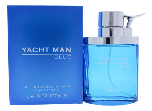 Yacht Man Blue Da Myrurgia Para Homens - 3,4 Onças Edt Spray
