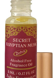 Óleo De Perfume Zoha Egyptian Musk 5ml Para Mulheres E Homen