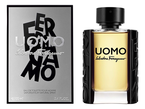 Perfume Salvatore Ferragamo Uomo Eau De Toilette 100ml For M - Imagem 2