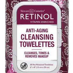 Toalhetes De Limpeza Retinol Anti-envelhecimento Com Vitamin