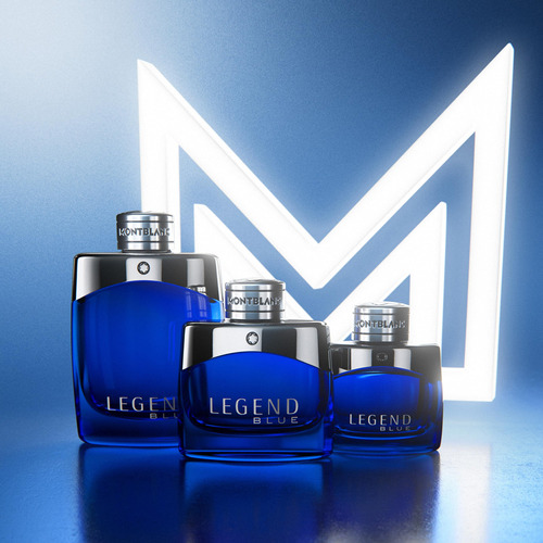 Perfume Montblanc Legend Blue Eau De Parfum 100ml Para Homen - Imagem 4