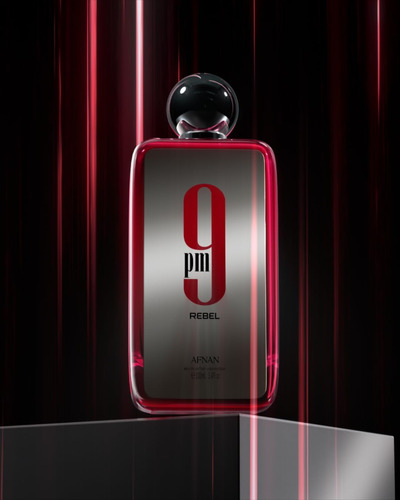 Perfume Afnan 9 Pm Rebel Eau De Parfum 100ml Para Homens E M - Imagem 5