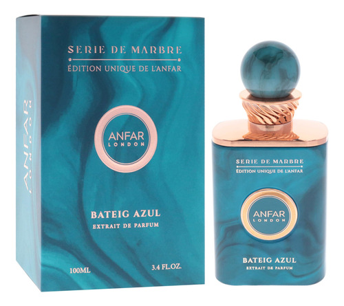 Perfume Anfar London Bateig Azul 100ml Unissex Extrait De Par - Imagem 3