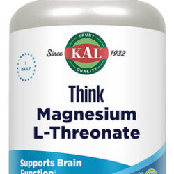 L-treonato De Magnésio Kal Think, Suplemento De Magnésio De