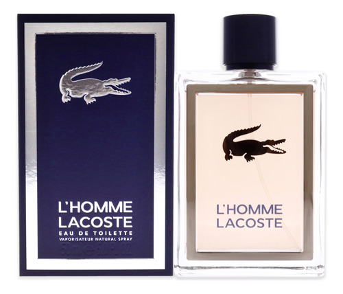 Perfume Lacoste Lhomme Eau De Toilette Spray 150ml Para Home