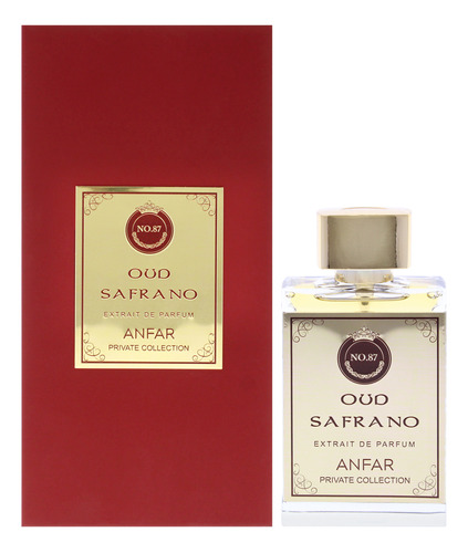 Perfume Anfar Private Collection Oud Safrano Para Homens 50m
