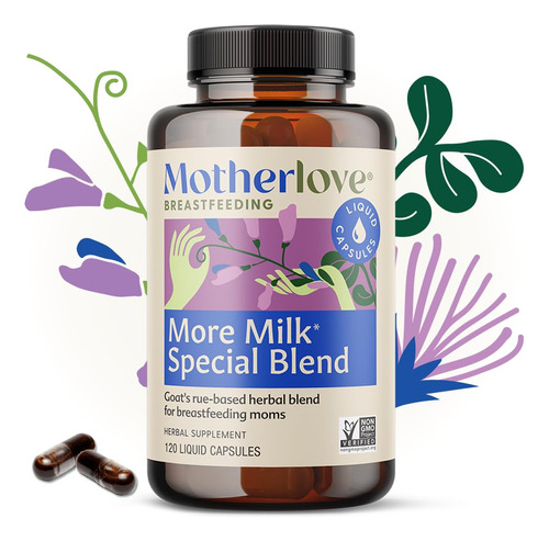 Suplemento De Ervas Para Lactação Motherlove More Milk 120 C - Imagem 6