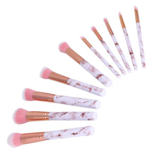 Conjunto De Pincéis De Maquiagem, 10 Peças De Pó Solto Para