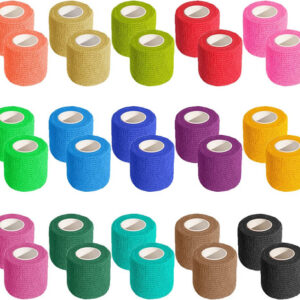 Bandagem Autoadesiva Kiseer, Pacote Com 30, 5 M X 5 Cm, Core