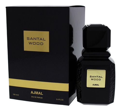 Perfume Ajmal Santal Wood Eau De Parfum 100ml Para Homens - Imagem 4