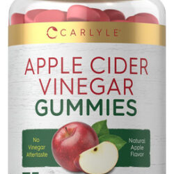 Suplemento Carlyle Vegan Apple Cider Vinagre Gummies 75 Ct
