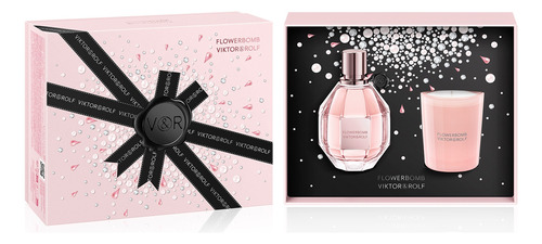 Perfume Set Viktor & Rolf Flowerbomb Eau De Parfum 100ml + C