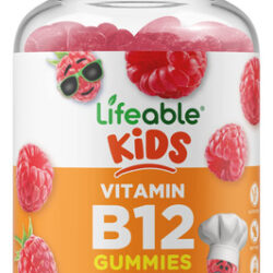 Suplemento De Vitamina B12 Lifeable Para Crianças 1000mcg 90