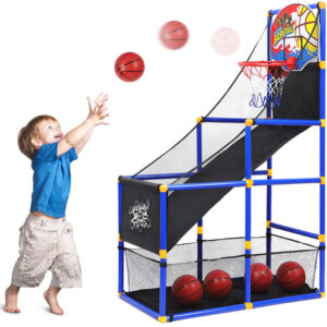 Conjunto De Jogos De Basquete De Arcade Aokesi Para Crianças