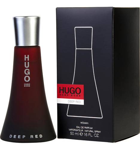 Eau De Parfum Em Spray Hugo Deep Red 1,6 Onças